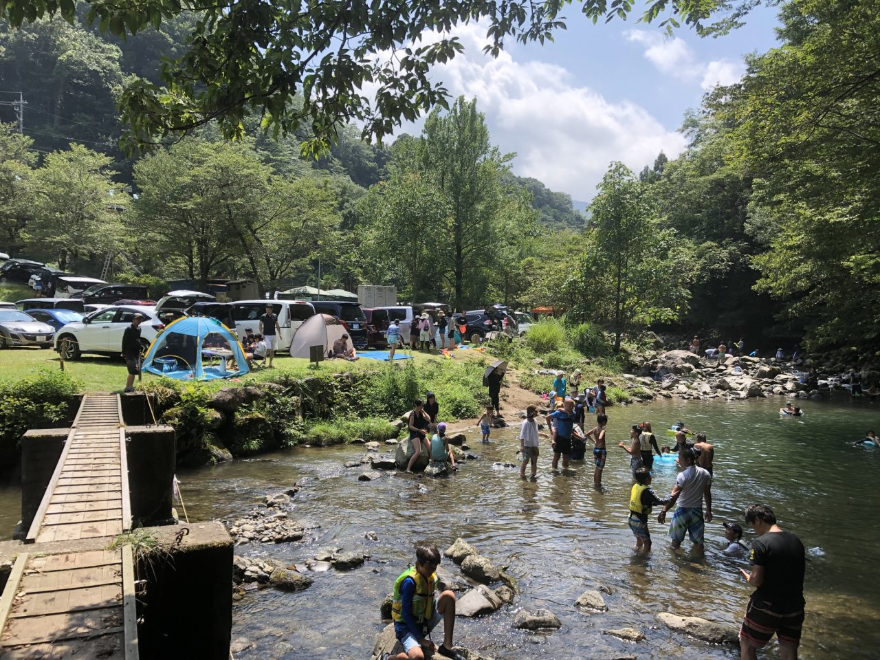 川遊び1